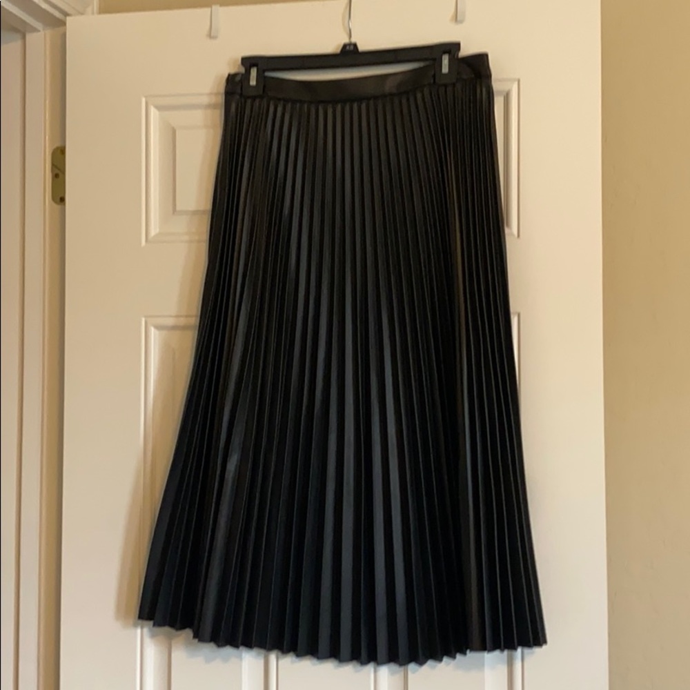 Lucy Paris pleated midi skirt